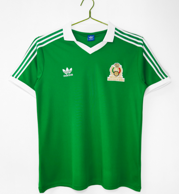Mexico 1986 home retro shirt