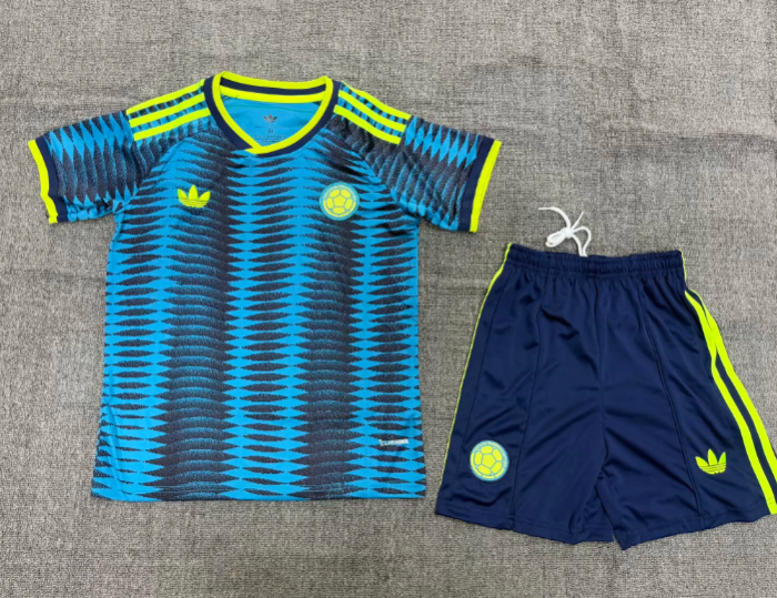 Colombia 2026 away full set kit (Adult and Kids)
