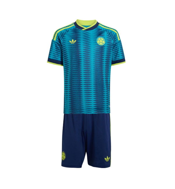 Colombia 2026 away full set kit (Adult and Kids)