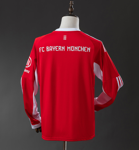 Bayren 2025/2026 home shirt long sleeve