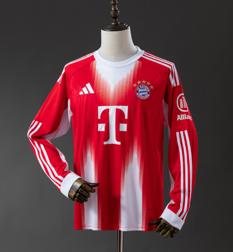 Bayren 2025/2026 home shirt long sleeve