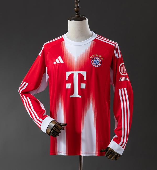 Bayren 2025/2026 home shirt long sleeve