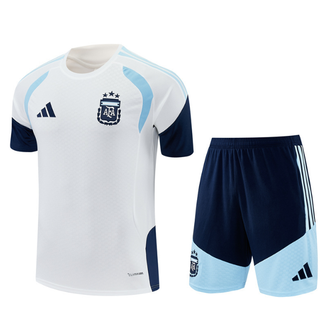 Argentina 2026 Short sleeve tracksuit white