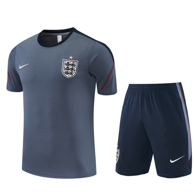 England 2026 Short sleeve tracksuit grey