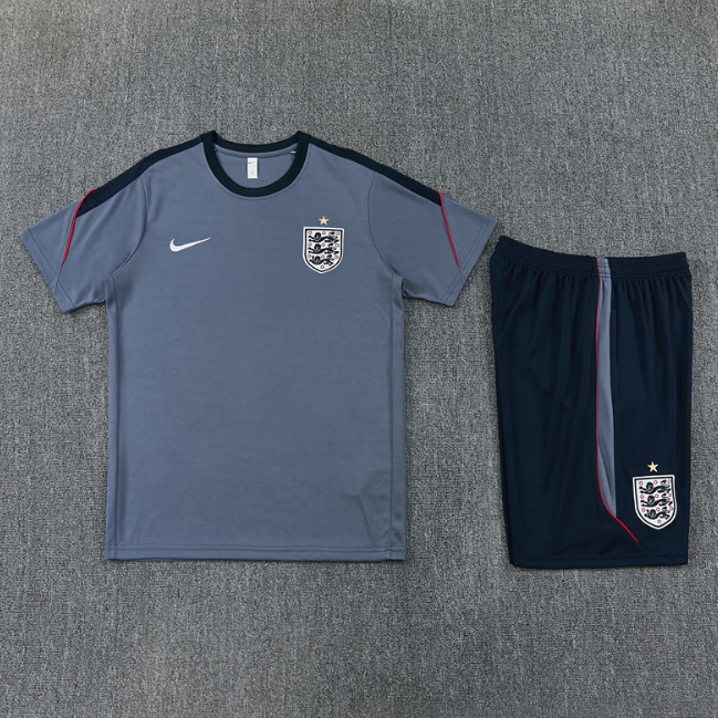 England 2026 Short sleeve tracksuit grey