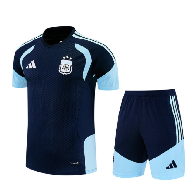Argentina 2026 Short sleeve tracksuit royal blue