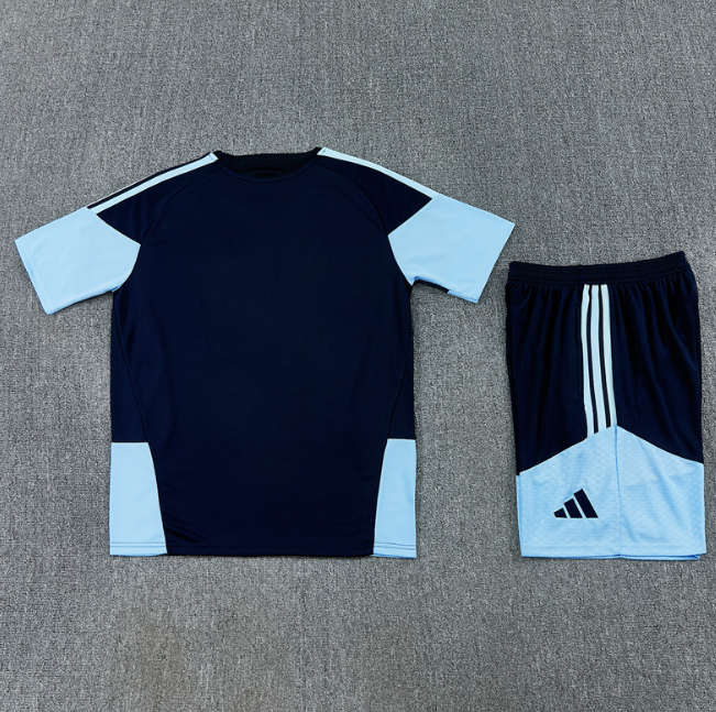 Argentina 2026 Short sleeve tracksuit royal blue