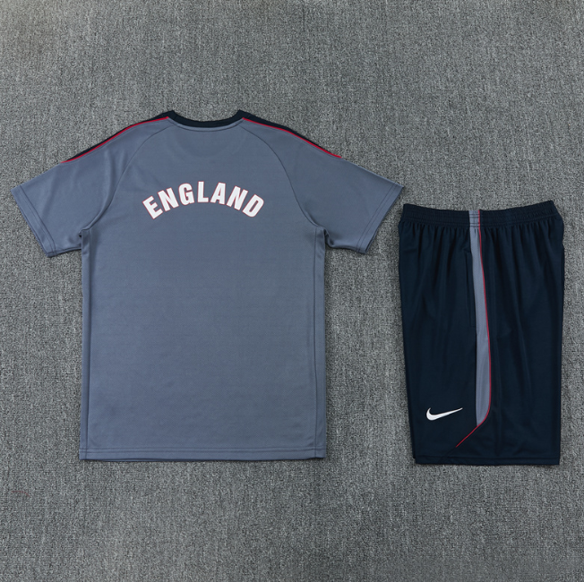 England 2026 Short sleeve tracksuit grey