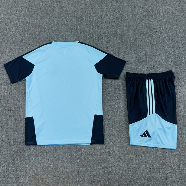 Argentina 2026 Short sleeve tracksuit light blue
