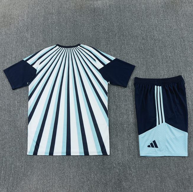 Argentina 2026 Short sleeve tracksuit Camouflage white and blue