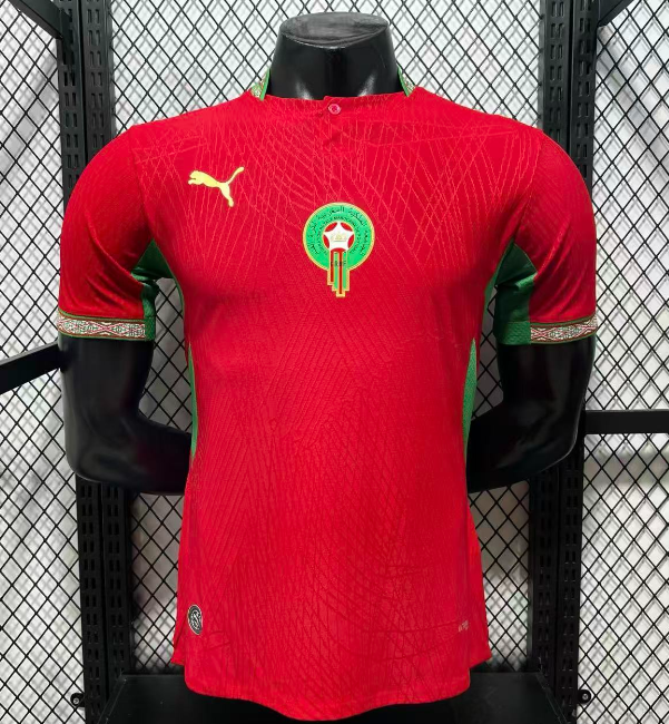Morocco 2026 home shirt player version