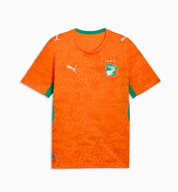 Côte d'Ivoire 2026 home shirt