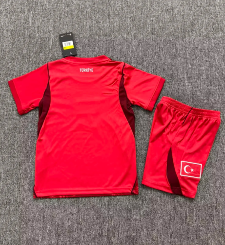 Turkey Nation team 2026 home full set kit (Adult and Kids)