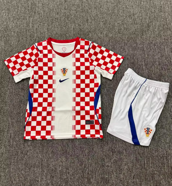Croatia Nation team 2026 home full set kit (Adult and Kids)