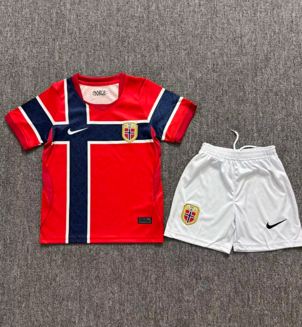 Norway Nation team 2026 home full set kit (Adult and Kids)