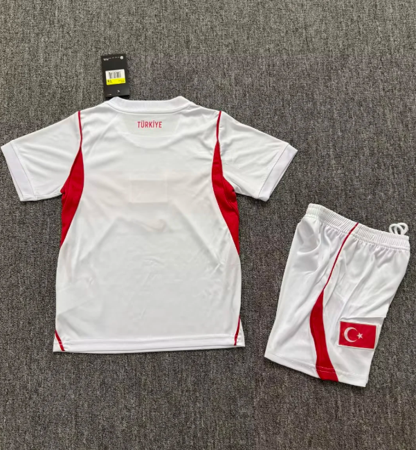 Turkey Nation team 2026 away full set kit (Adult and Kids)