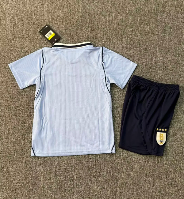 Uruguay Nation team 2026 home full set kit (Adult and Kids)