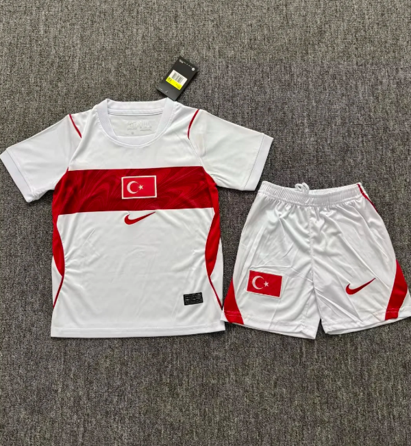 Turkey Nation team 2026 away full set kit (Adult and Kids)