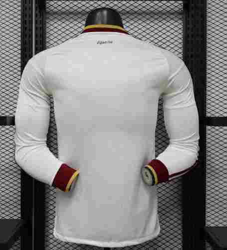 Spain 2026 away shirt player version long sleeves