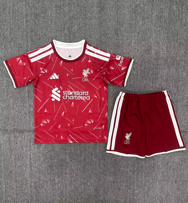 Liverpool 2026/2027 home full set kit (Adult and Kids)