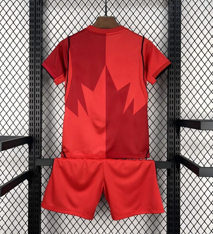 Canada Nation team 2026 home full set kit (Adult and Kids)