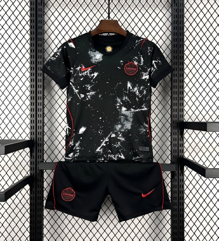 Canada Nation team 2026 away full set kit (Adult and Kids)