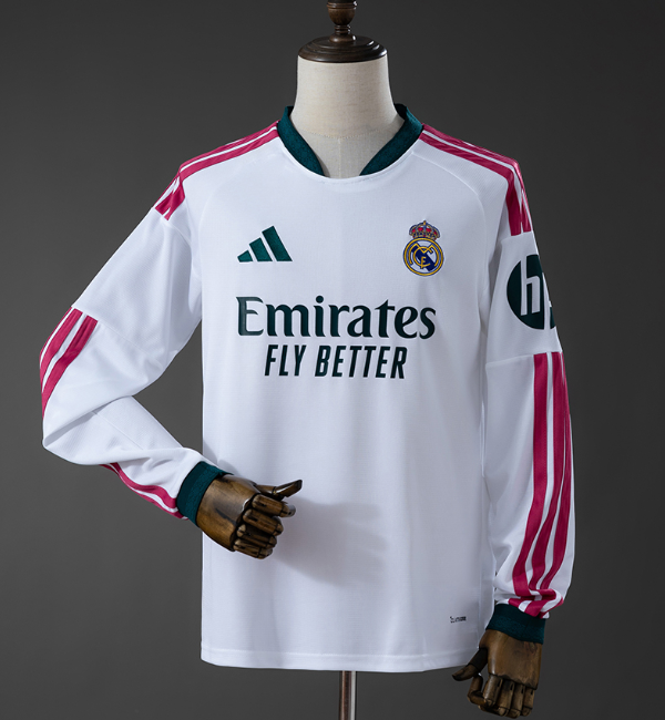 Real Madrid 2026/2027 home shirt (long sleeve)