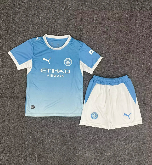Manchester City 2026/2027 home full set kit (Adult and Kids)
