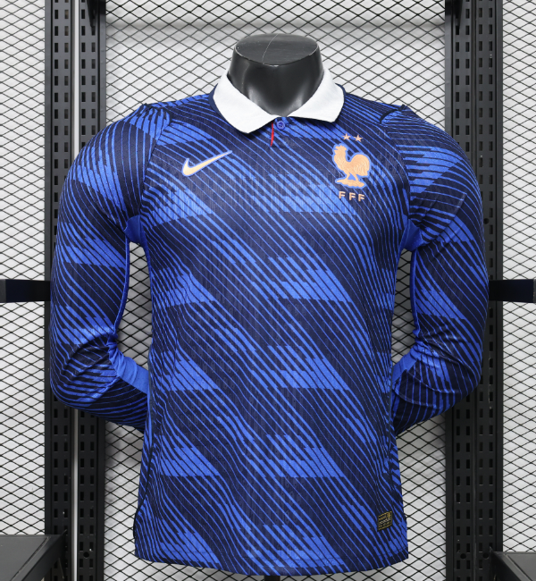 France 2026 home shirt Mbappe player version (long sleeve)