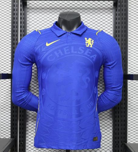Chelsea 2026/2027 home shirt player version long sleeves