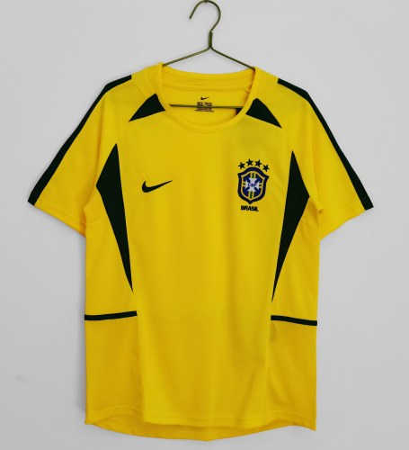Brazil 2002 home shirt Ronaldo9 Ronaldinho