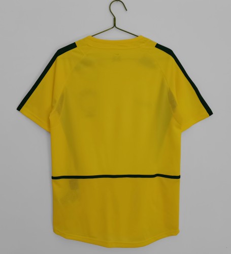 Brazil 2002 home shirt Ronaldo9 Ronaldinho