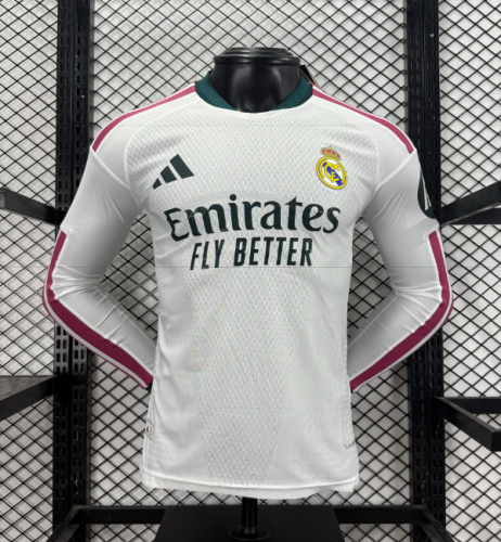 Real Madrid 2026/2027 home shirt (longs sleeve) Player Version