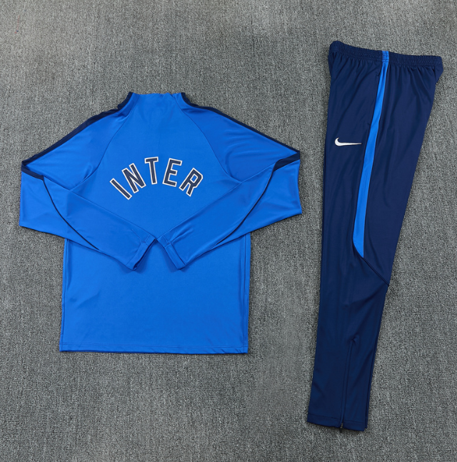 Inter Milan 2026/2027 1/4 zipper tracksuit blue