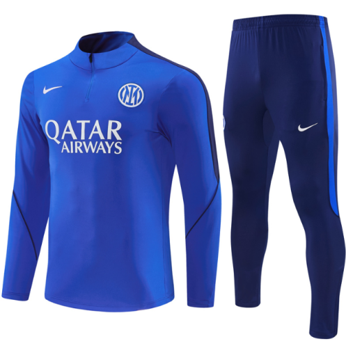 Inter Milan 2026/2027 1/4 zipper tracksuit blue