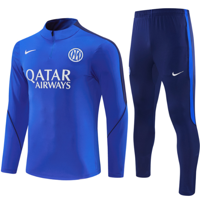Inter Milan 2026/2027 1/4 zipper tracksuit blue