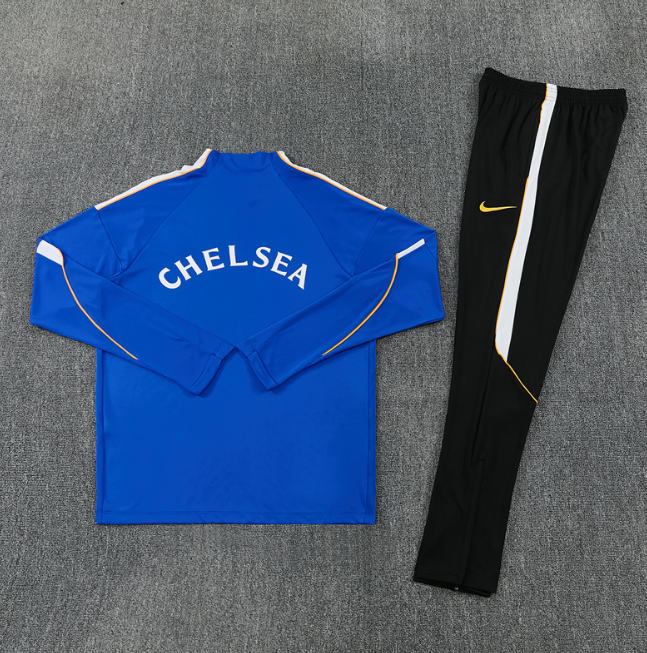 Chelsea 2026/2027 1/4 zipper tracksuit blue