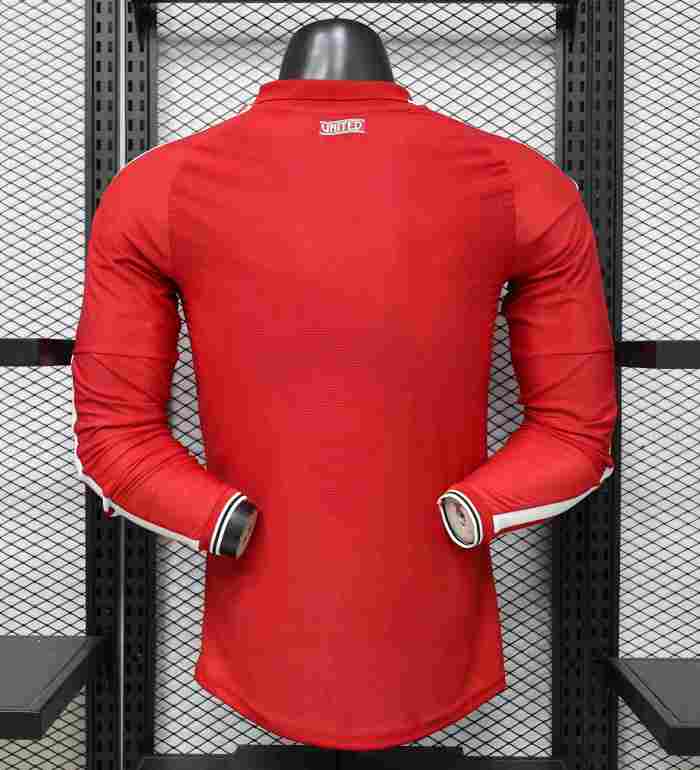 Manchester United 2026/2027 home shirt Player Version long sleeves