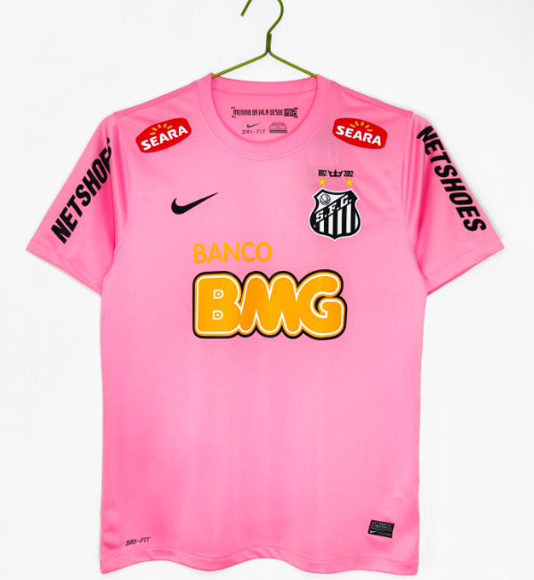 Santos FC 2012/2013 pink retro shirt Neymar JR