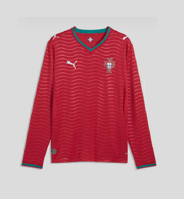 Portugal 2026 home shirt long sleeves Ronaldo