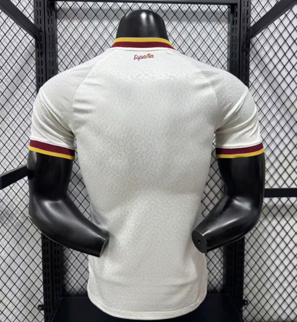 Spain 2026 away shirt player version (2 stars with golden patch)
