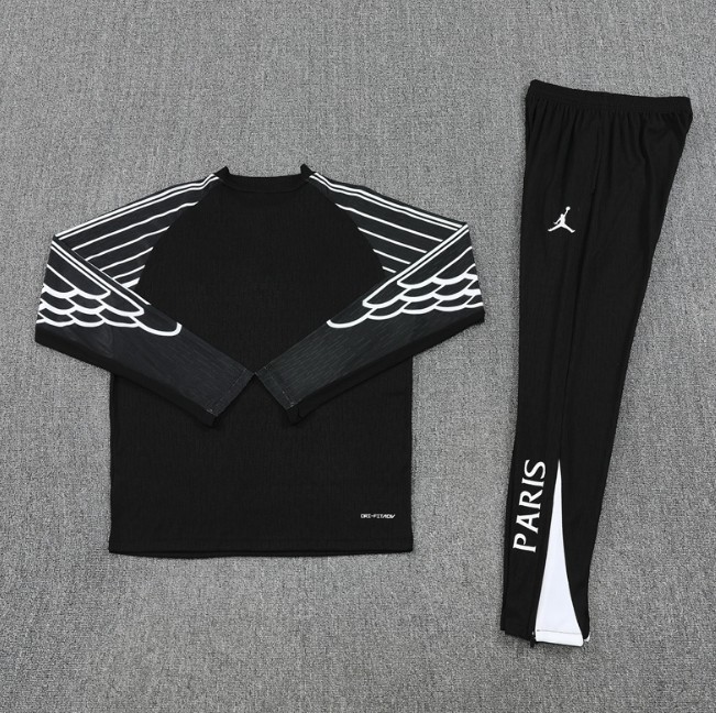 PSA 2025/2026 1/4  JD zipper tracksuit black