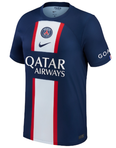 PSA 2022/2023 retro home shirt Messi Mbappe Neymar