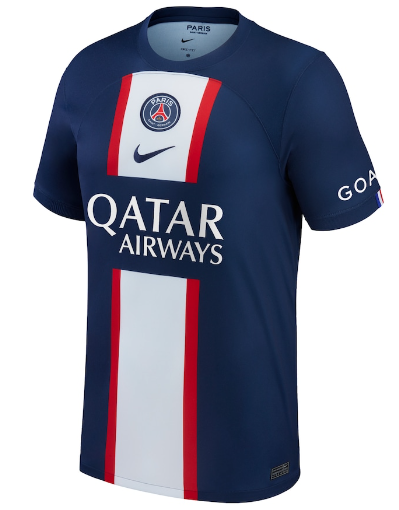 PSA 2022/2023 retro home shirt Messi Mbappe Neymar