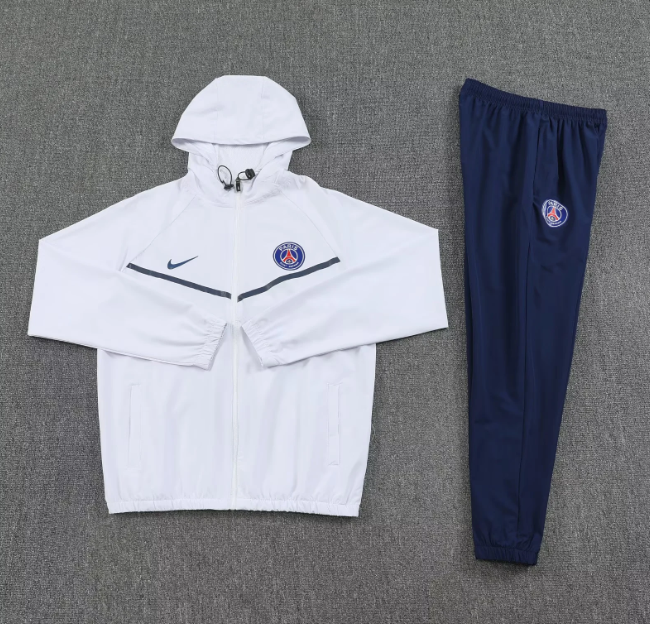 PSA 2025/2026 windbreaker white suit