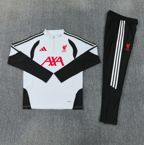 Liverpool 2026/2027 1/4 zipper tracksuit grey
