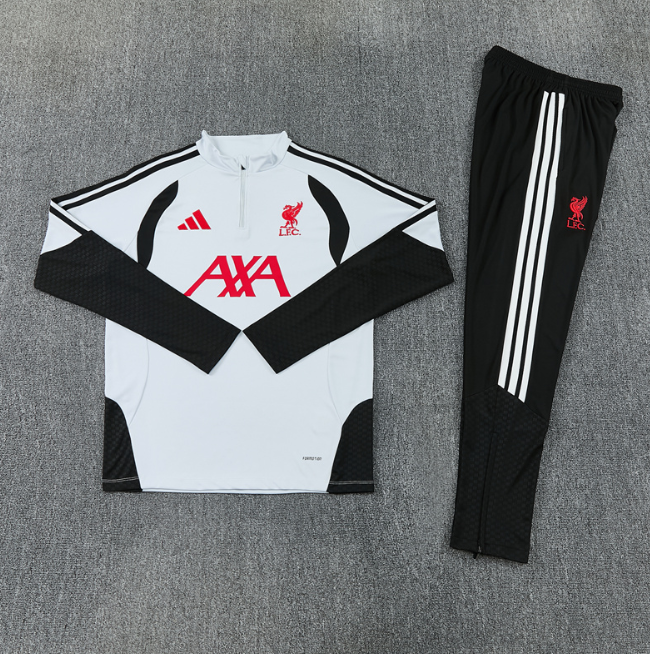 Liverpool 2026/2027 1/4 zipper tracksuit grey
