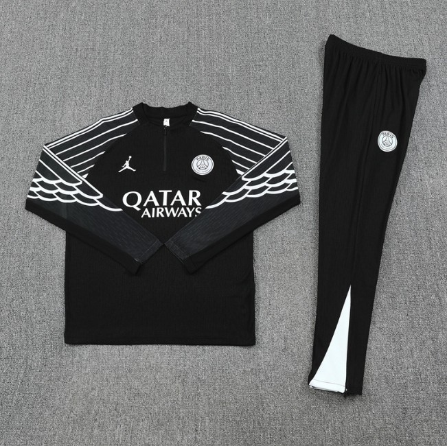 PSA 2025/2026 1/4  JD zipper tracksuit black