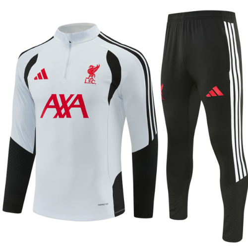 Liverpool 2026/2027 1/4 zipper tracksuit grey