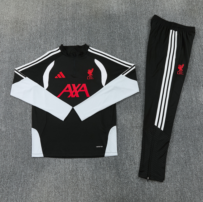 Liverpool 2026/2027 1/4 zipper tracksuit black